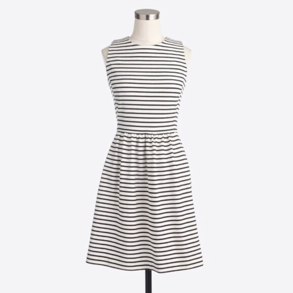 J. Crew Striped Daybreak Dress